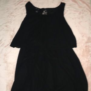 Black flowy dress